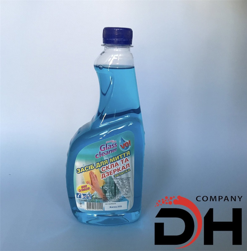 Миючий засіб для скла та дзеркал VO! Морський бриз(запаска) 0,5л